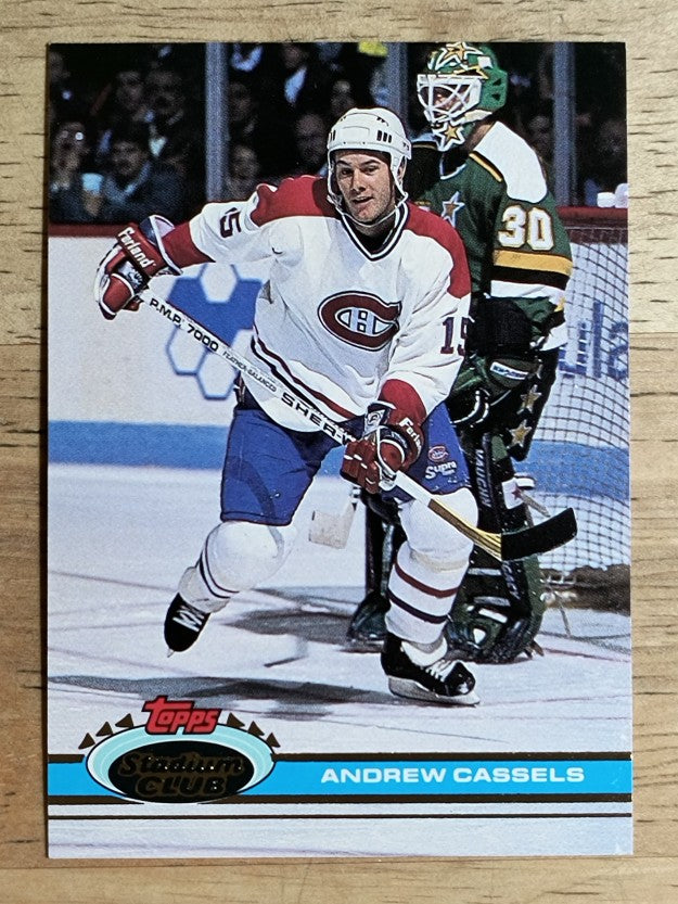 1991-92 Stadium Club #329 Andrew Cassels