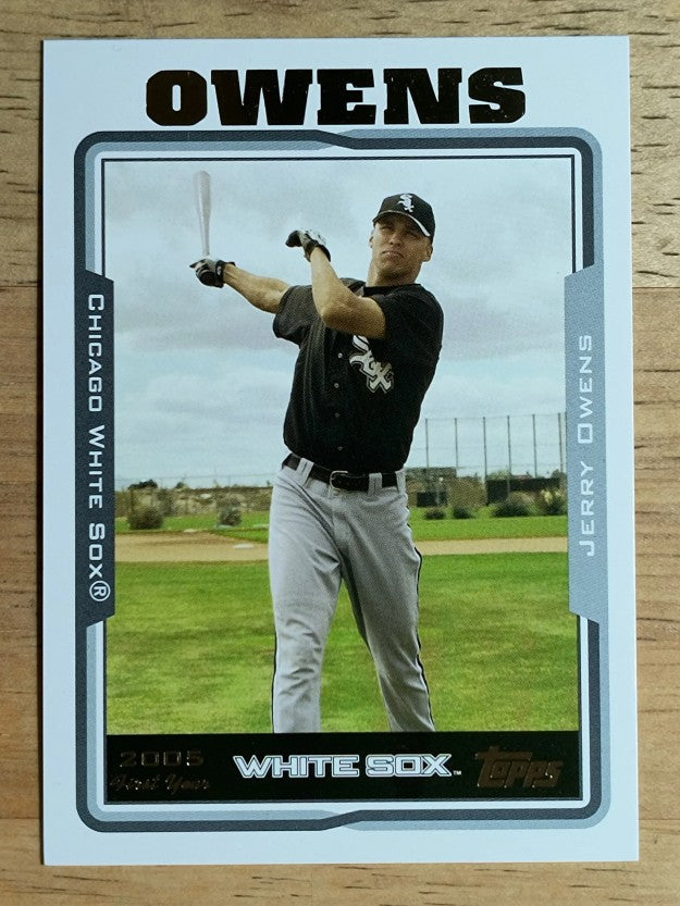 2005 Topps Update #262 Jerry Owens FY RC