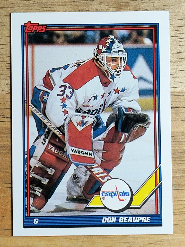 1991-92 Topps #505 Don Beaupre