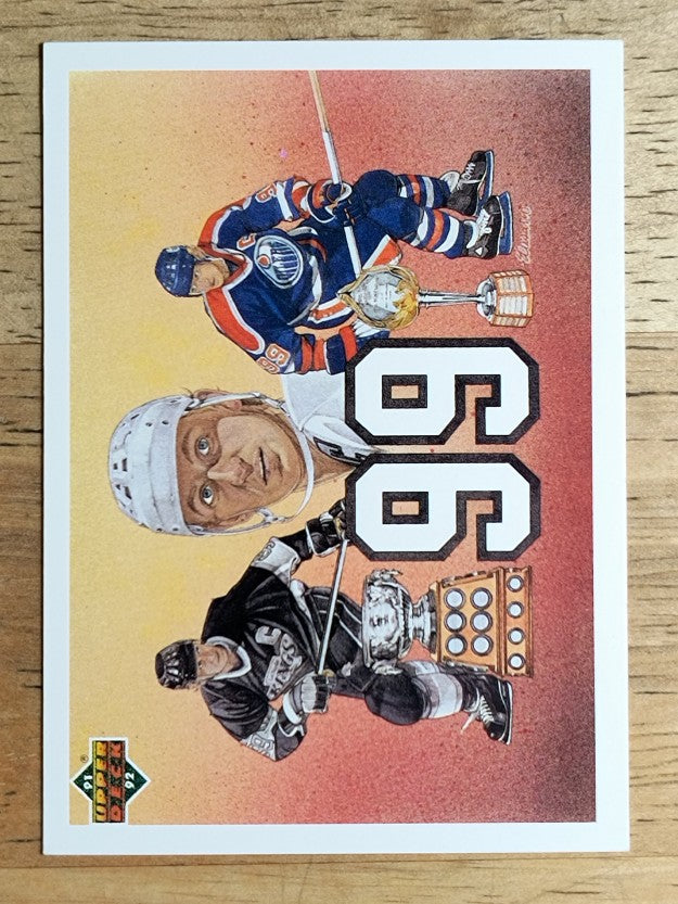 1991-92 Upper Deck #38 Wayne Gretzky 99 (NM)
