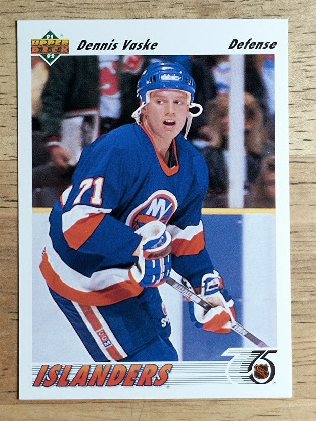 1991-92 Upper Deck #49 Dennis Vaske