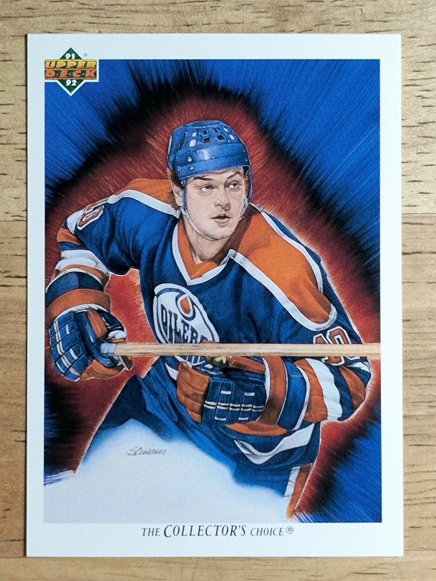 1991-92 Upper Deck #83 Esa Tikkanen/Edmonton Oilers TC