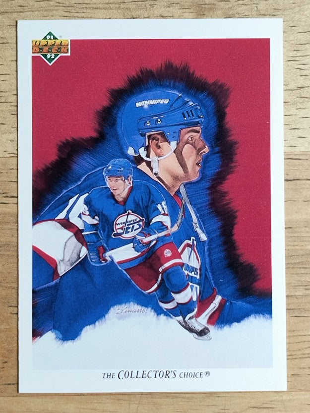 1991-92 Upper Deck #99 Ed Olczyk/Winnipeg Jets TC