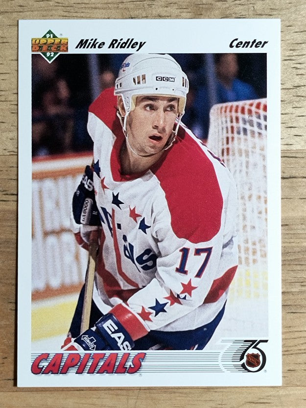 1991-92 Upper Deck #112 Mike Ridley