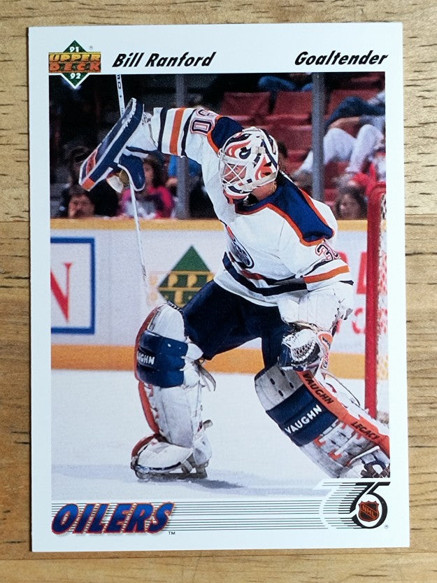 1991-92 Upper Deck #117 Bill Ranford