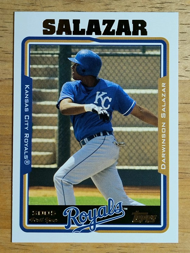 2005 Topps Update #289 Darwinson Salazar FY RC