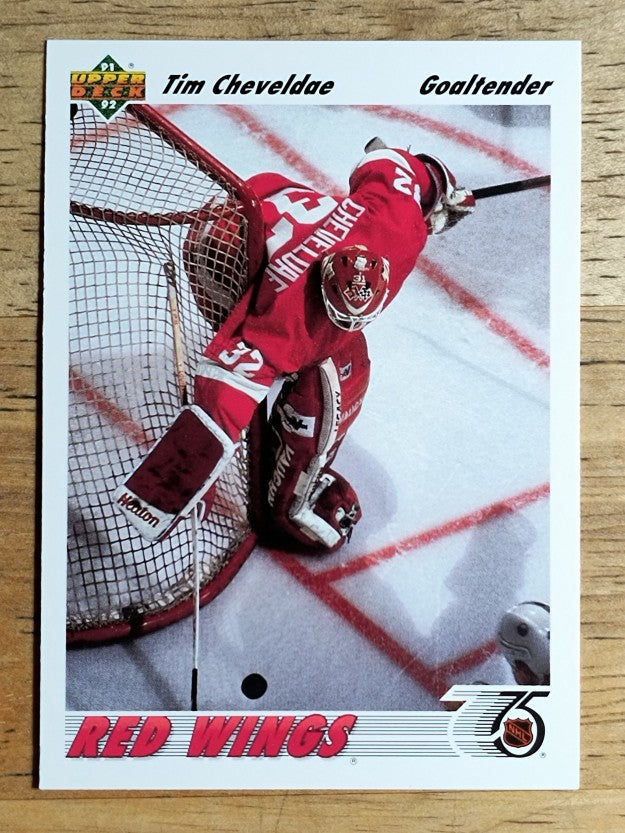 1991-92 Upper Deck #129 Tim Cheveldae