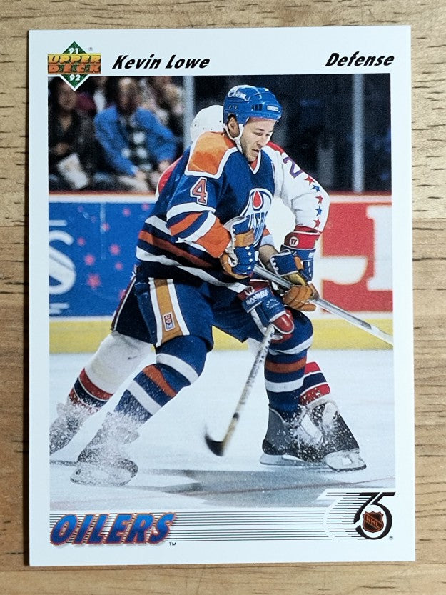 1991-92 Upper Deck #186 Kevin Lowe