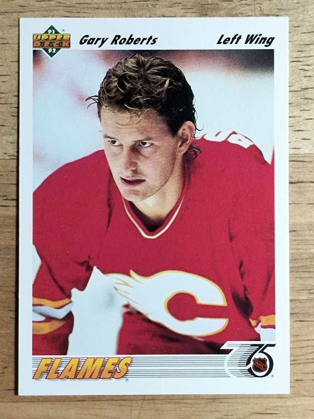 1991-92 Upper Deck #190 Gary Roberts