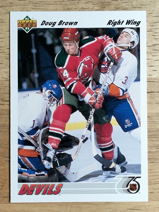 1991-92 Upper Deck #214 Doug Brown