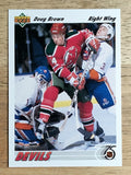 1991-92 Upper Deck #214 Doug Brown