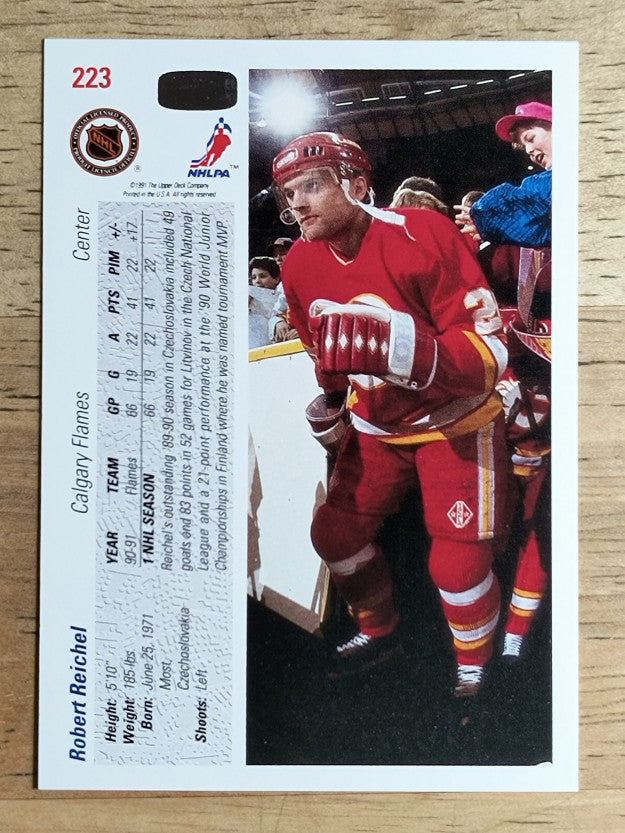 1991-92 Upper Deck #223 Robert Reichel