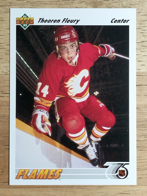 1991-92 Upper Deck #245 Theo Fleury