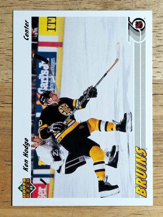 1991-92 Upper Deck #251 Ken Hodge Jr.