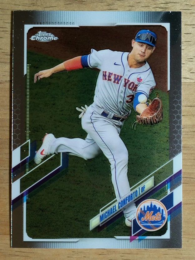 2021 Topps Chrome #213 Michael Conforto