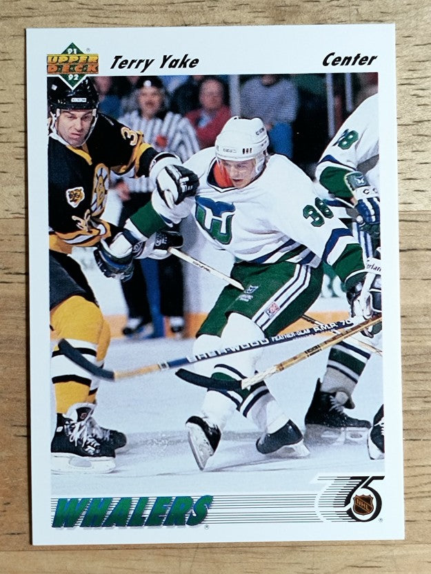 1991-92 Upper Deck #323 Terry Yake
