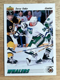 1991-92 Upper Deck #323 Terry Yake