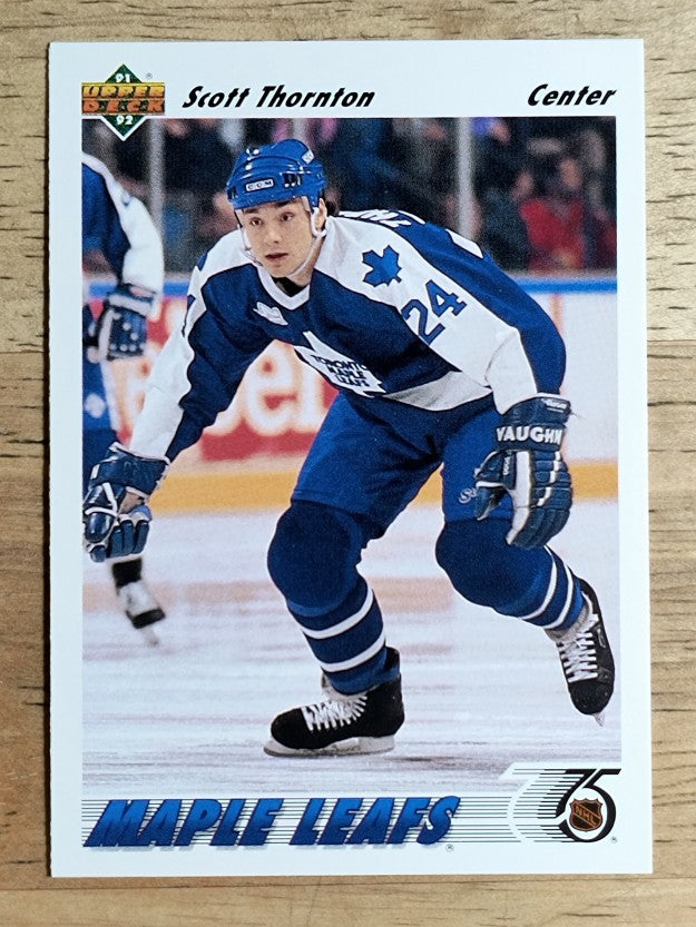 1991-92 Upper Deck #353 Scott Thornton