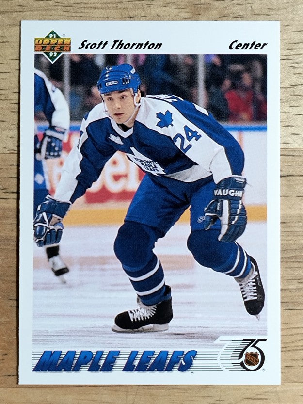 1991-92 Upper Deck #353 Scott Thornton