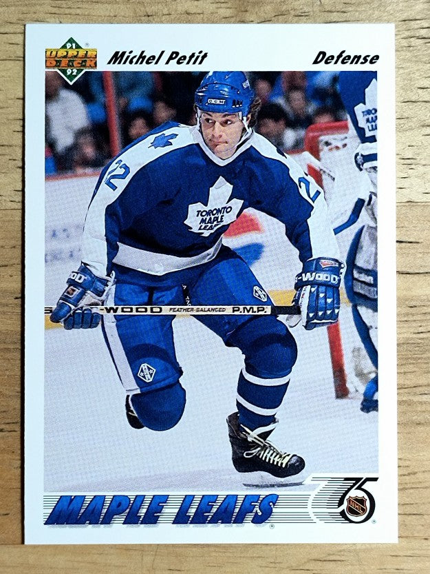1991-92 Upper Deck #359 Michel Petit