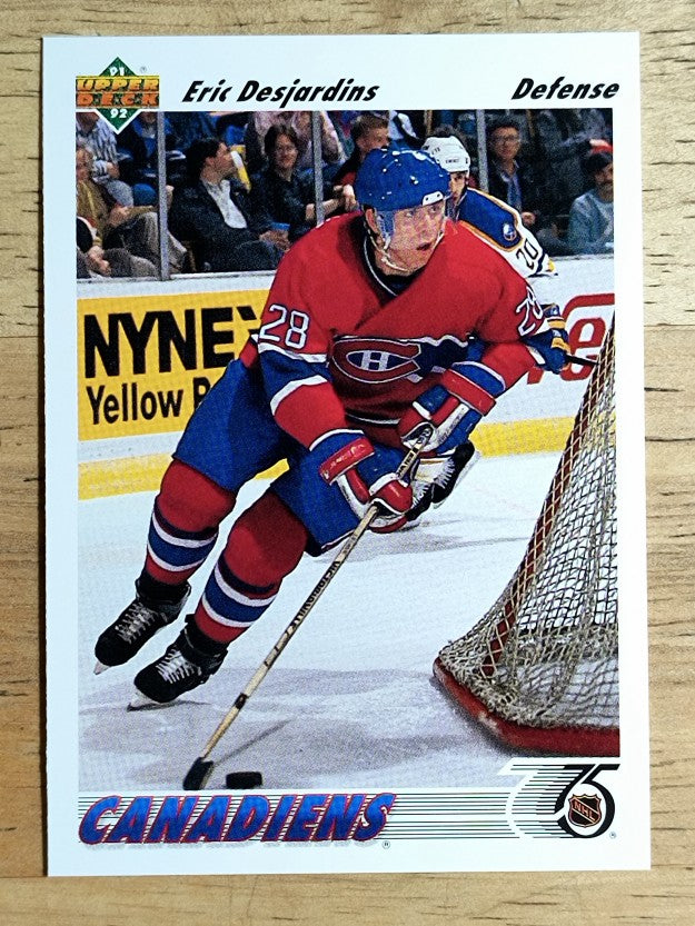 1991-92 Upper Deck #360 Eric Desjardins