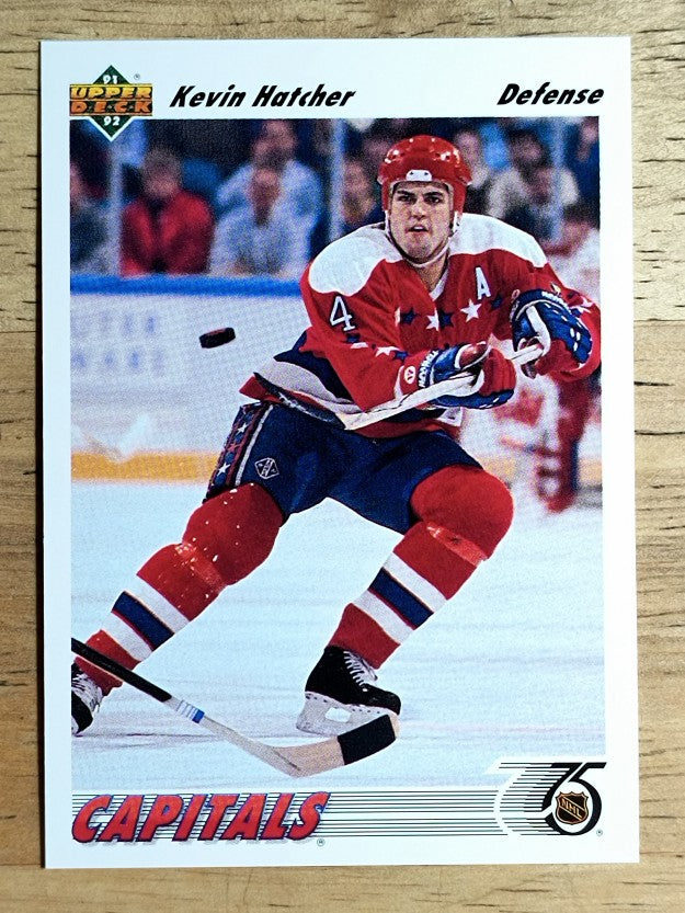 1991-92 Upper Deck #361 Kevin Hatcher