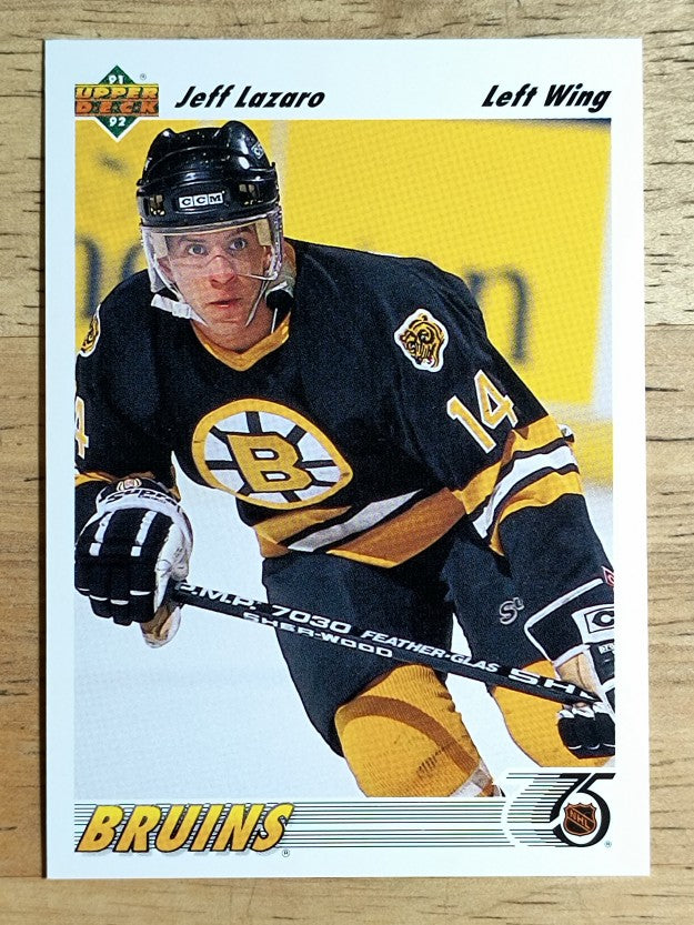 1991-92 Upper Deck #364 Jeff Lazaro RC