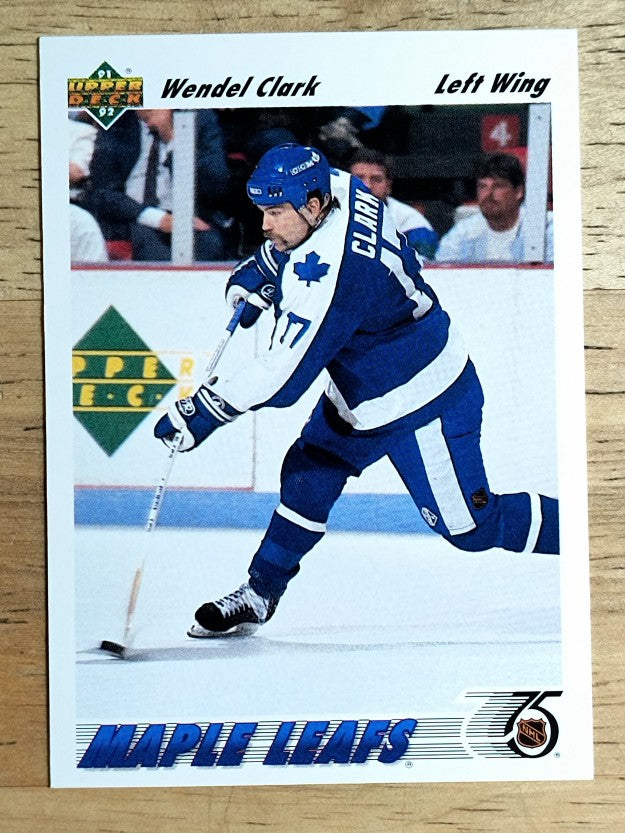 1991-92 Upper Deck #386 Wendel Clark