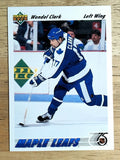 1991-92 Upper Deck #386 Wendel Clark