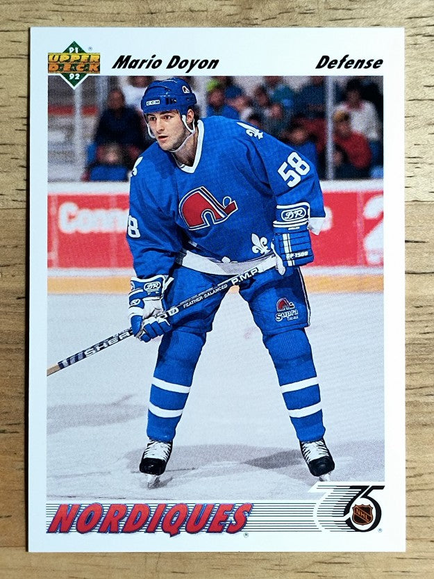 1991-92 Upper Deck #411 Mario Doyon RC