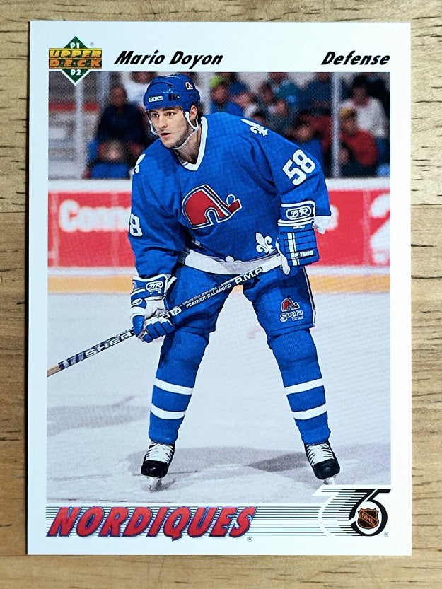 1991-92 Upper Deck #411 Mario Doyon RC