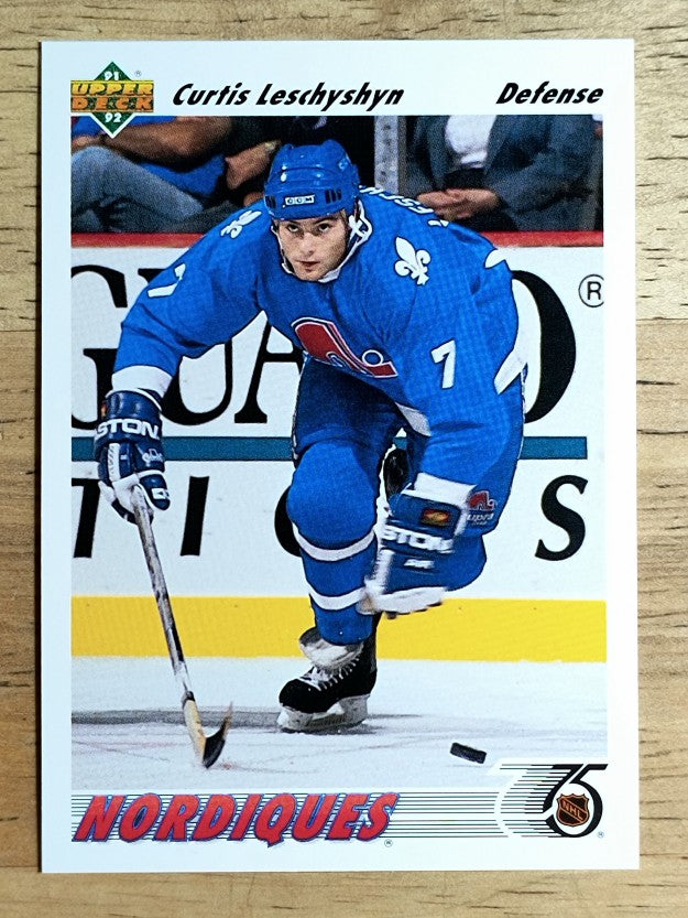 1991-92 Upper Deck #413 Curtis Leschyshyn