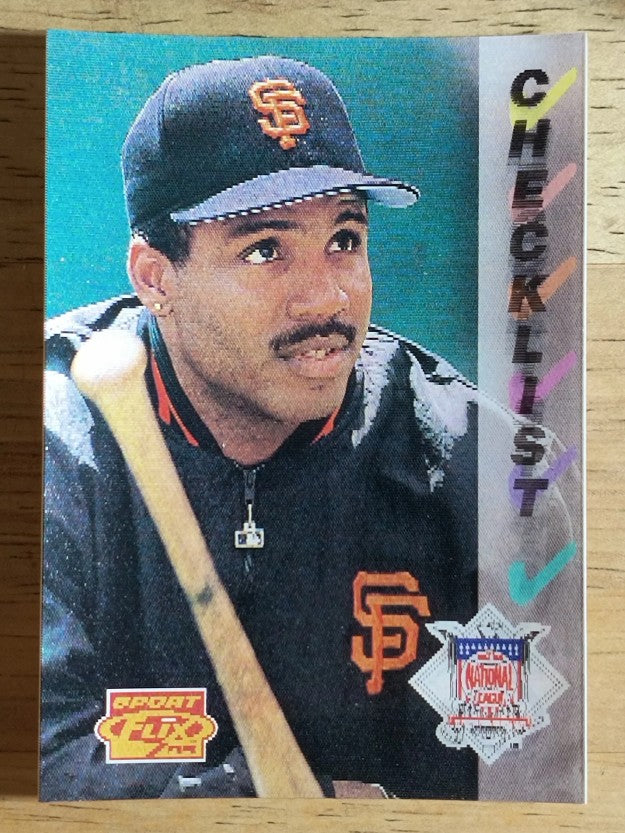 1995 Sportflix #170 Cal Ripken/Barry Bonds CL