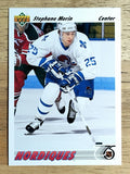 1991-92 Upper Deck #433 Stephane Morin