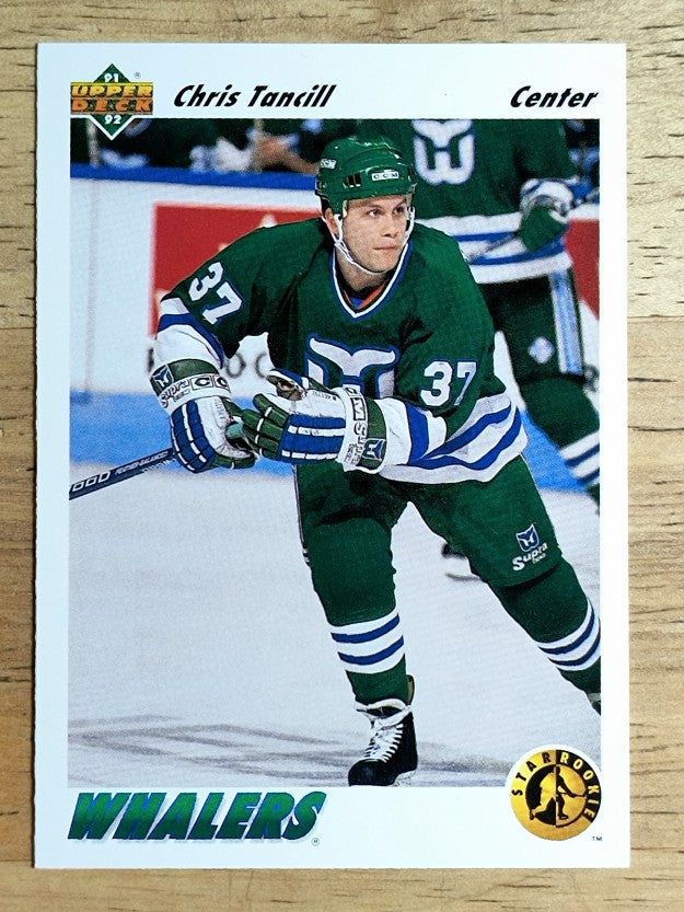 1991-92 Upper Deck #455 Chris Tancill RC
