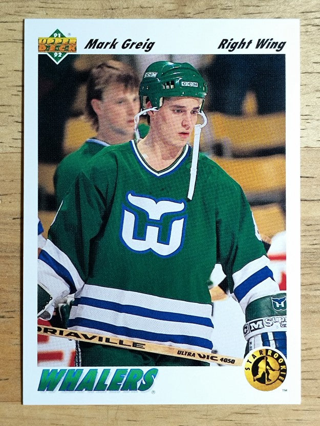 1991-92 Upper Deck #456 Mark Greig SR