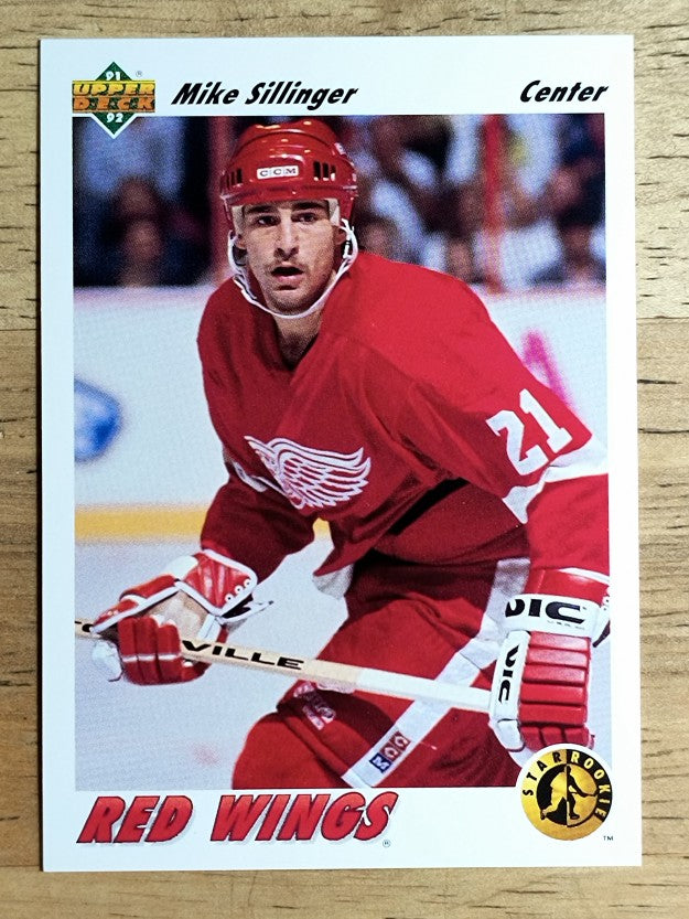 1991-92 Upper Deck #457 Mike Sillinger