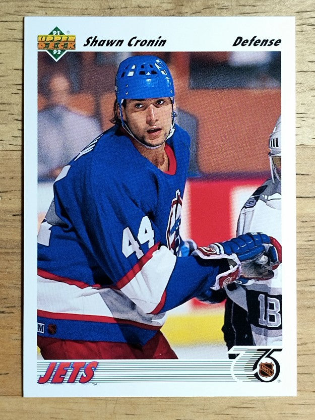 1991-92 Upper Deck #478 Shawn Cronin