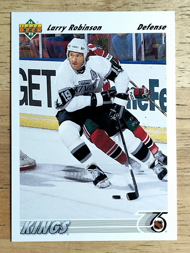 1991-92 Upper Deck #499 Larry Robinson