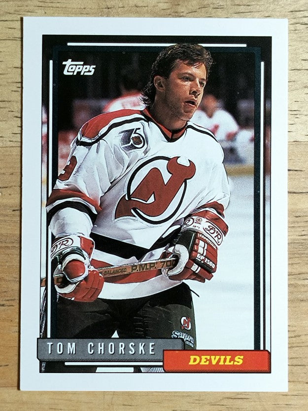 1992-93 Topps #313 Tom Chorske