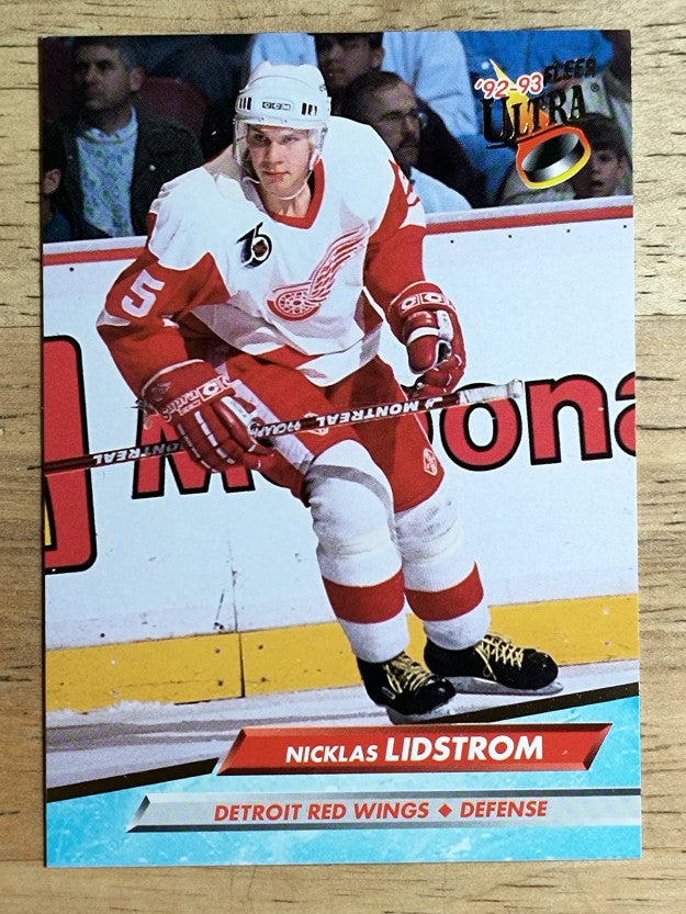 1992-93 Ultra #51 Nicklas Lidstrom