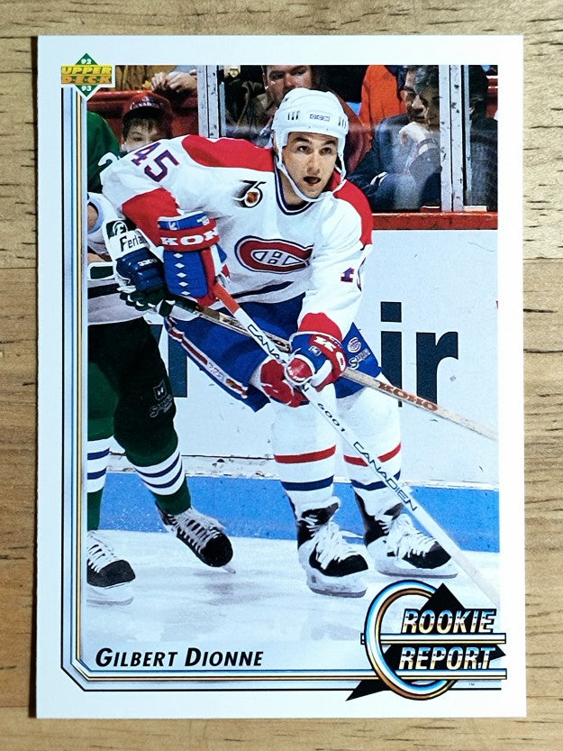 1992-93 Upper Deck #356 Gilbert Dionne RR