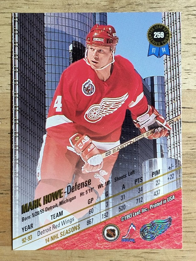 1993-94 Leaf #259 Mark Howe