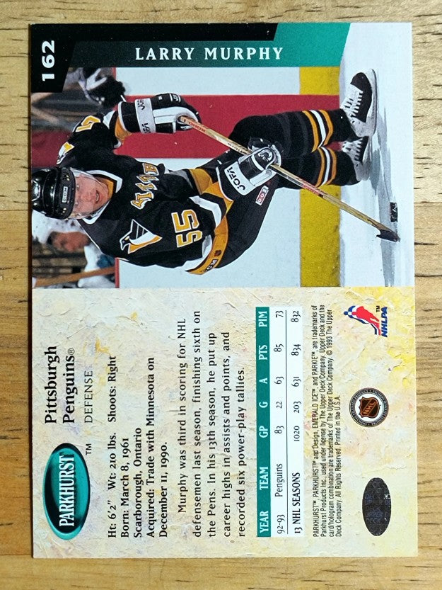 1993-94 Parkhurst #162 Larry Murphy