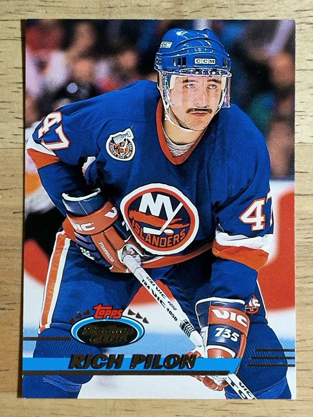 1993-94 Stadium Club #113 Rich Pilon