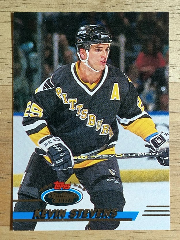 1993-94 Stadium Club #158 Kevin Stevens