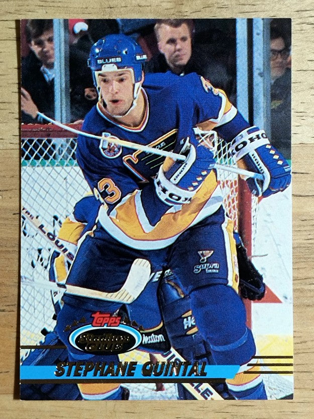 1993-94 Stadium Club #242 Stephane Quintal