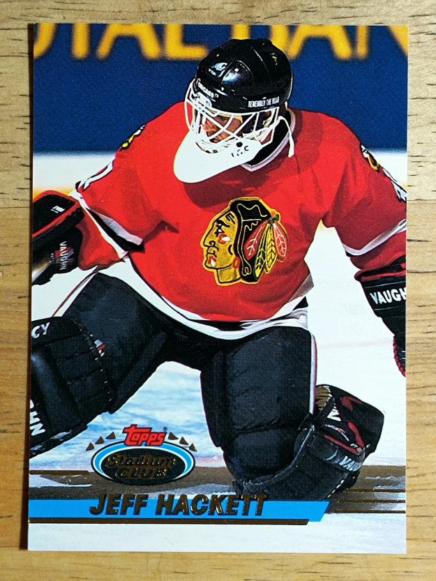 1993-94 Stadium Club #326 Jeff Hackett
