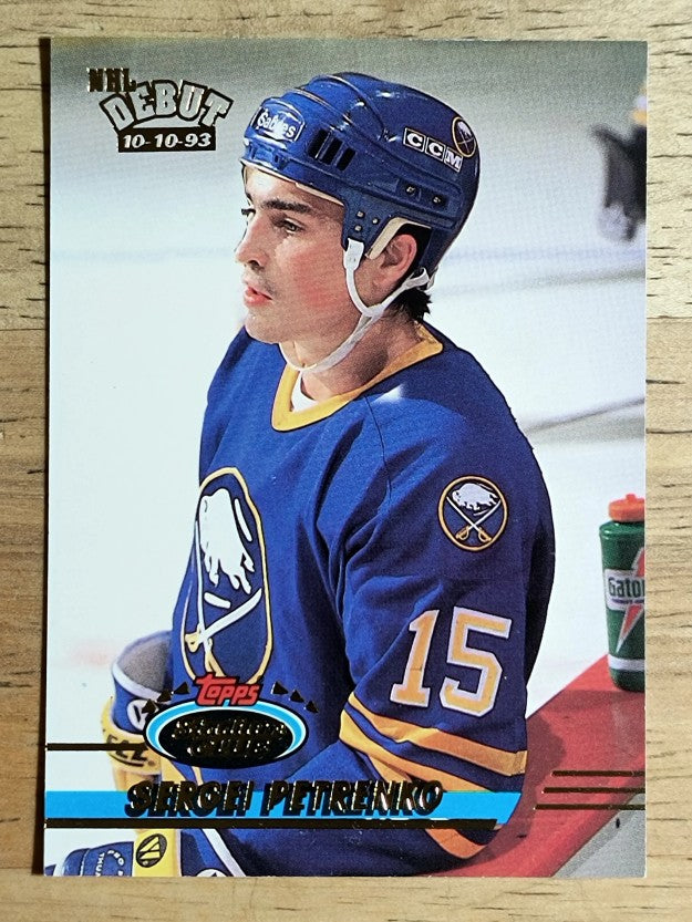 1993-94 Stadium Club #373 Sergei Petrenko