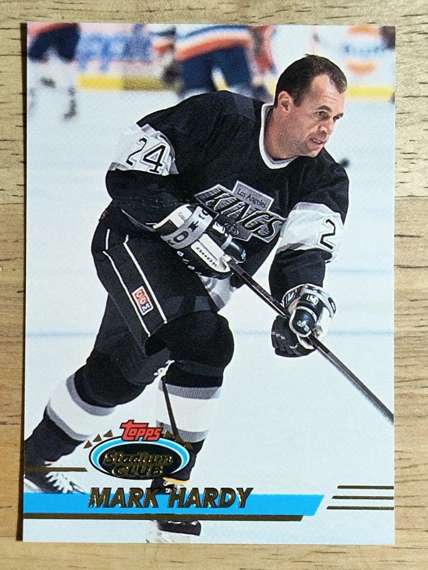 1993-94 Stadium Club #414 Mark Hardy